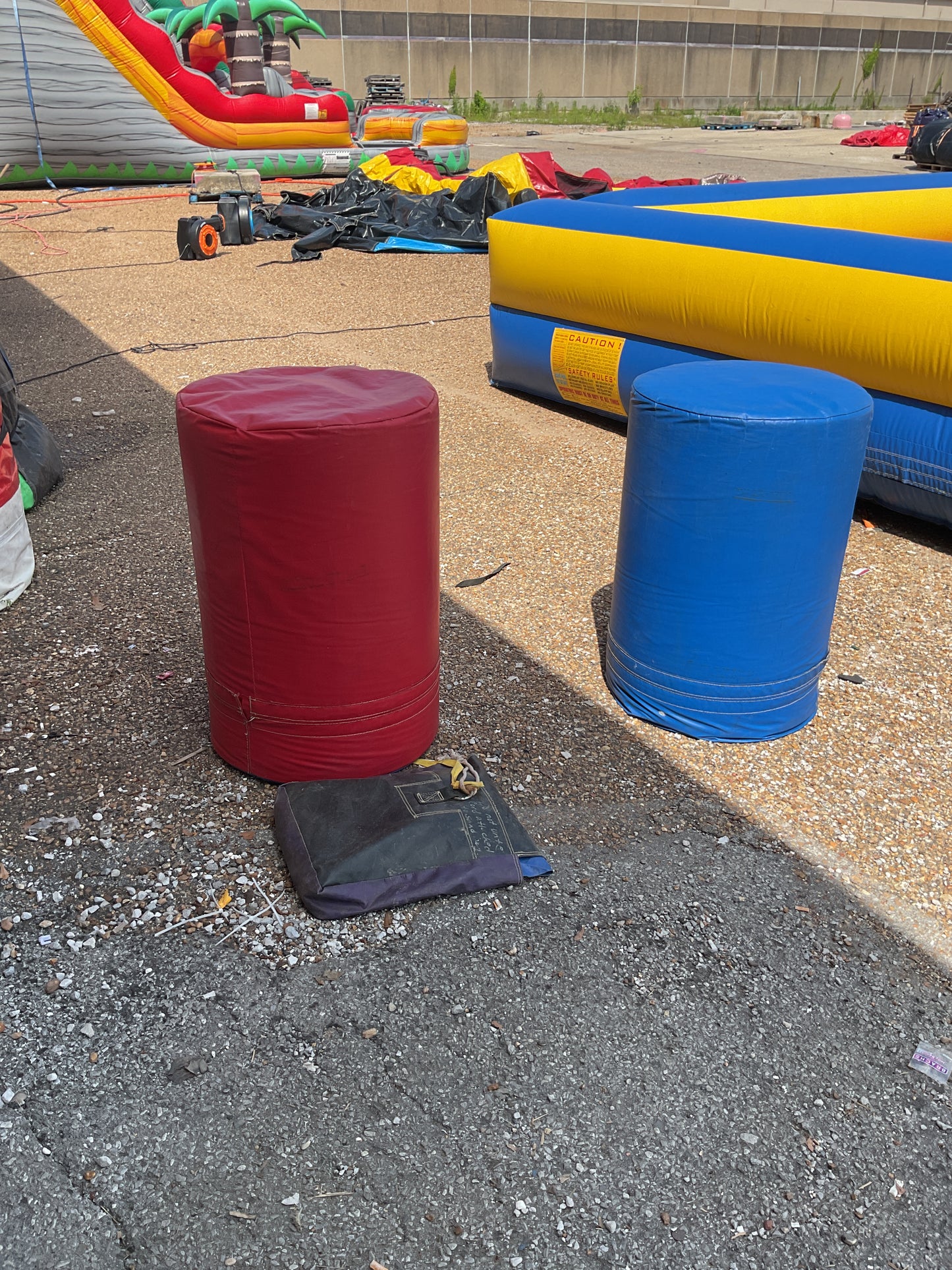 Joust Interactive inflatable with accessories