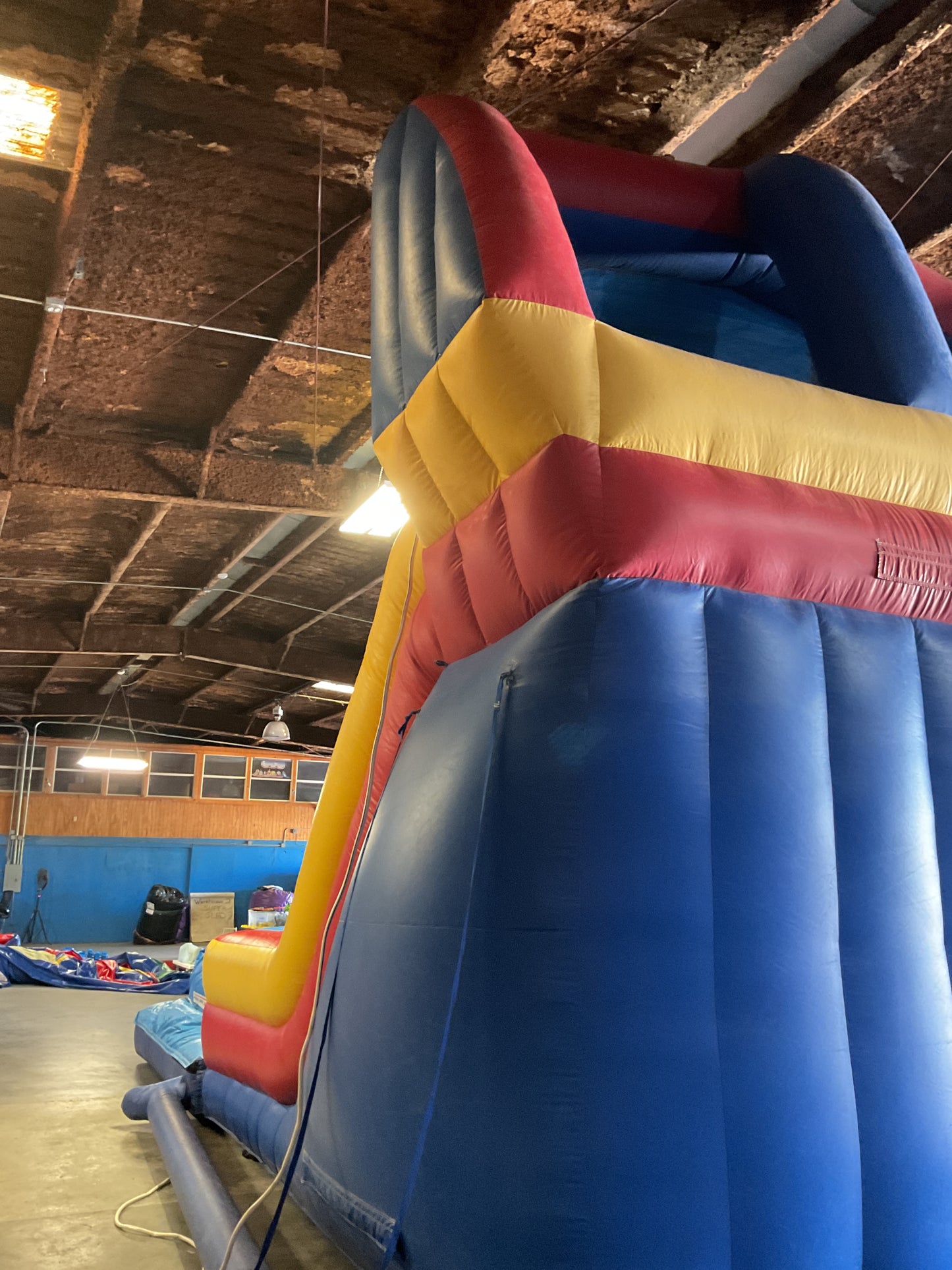 18' Modular wet dry Slide with pool