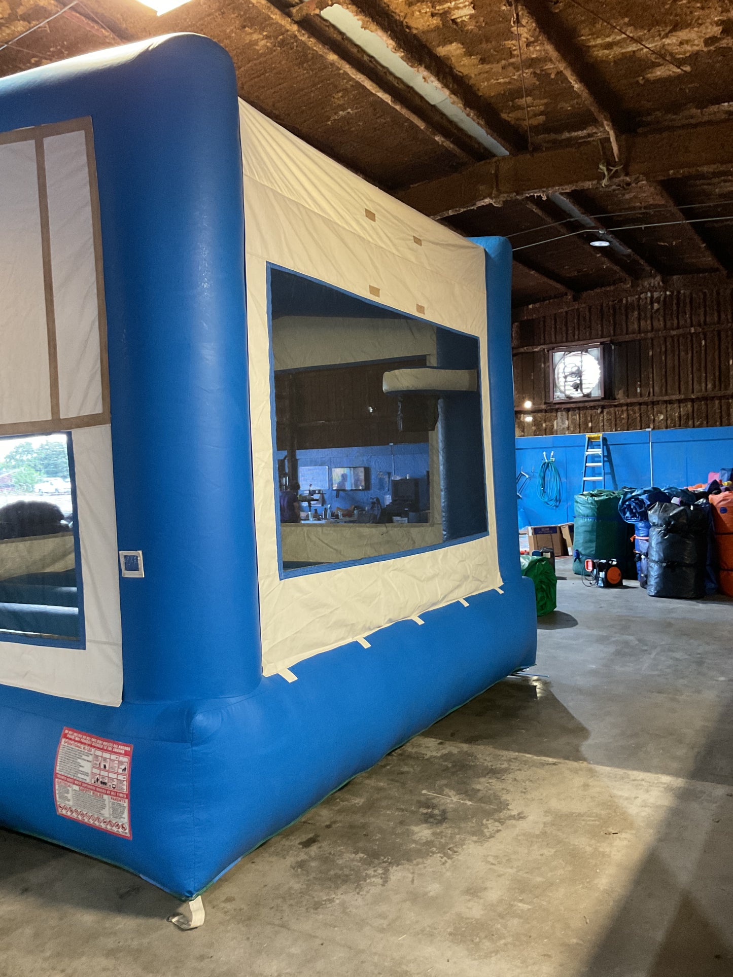 Blue Modular Bounce