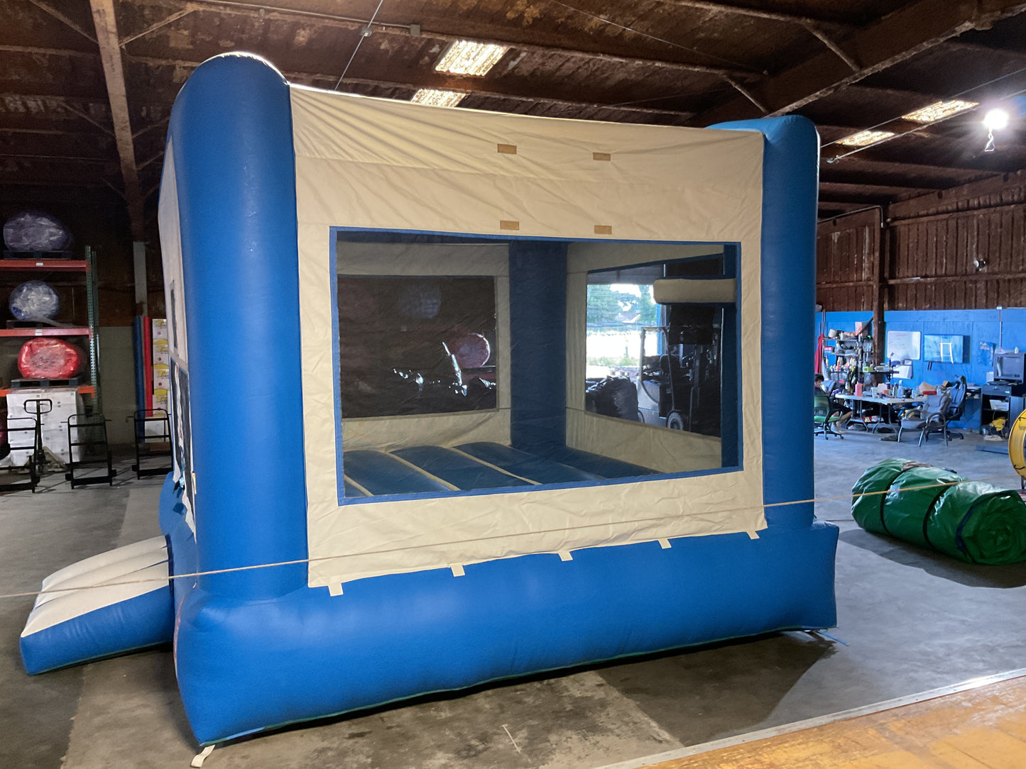 Blue Modular Bounce