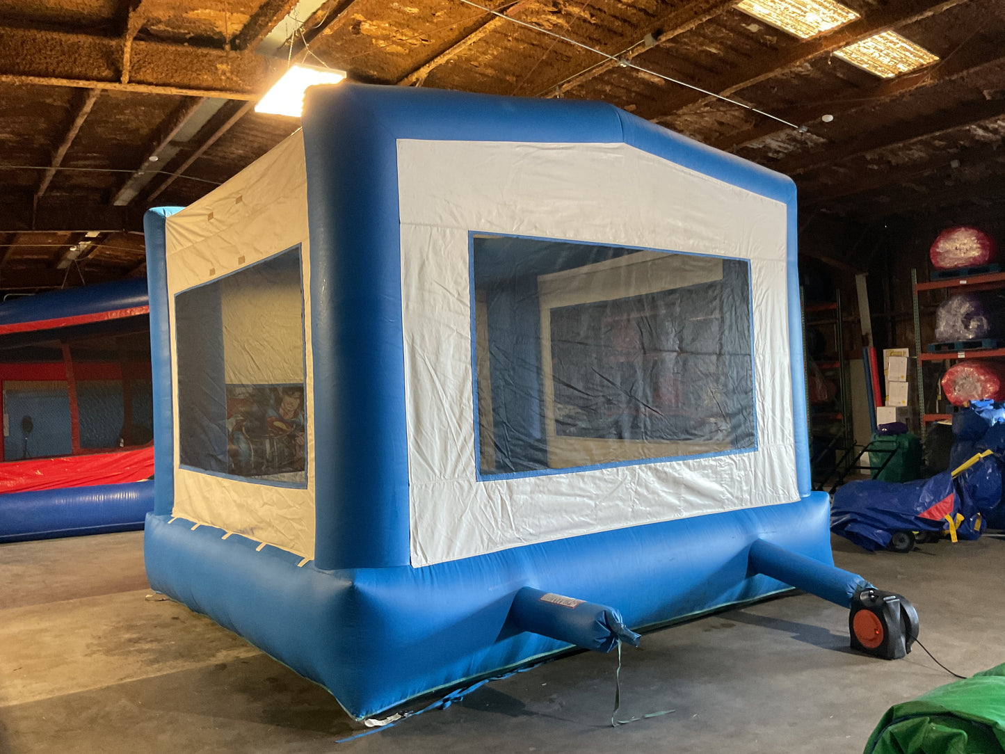 Blue Modular Bounce