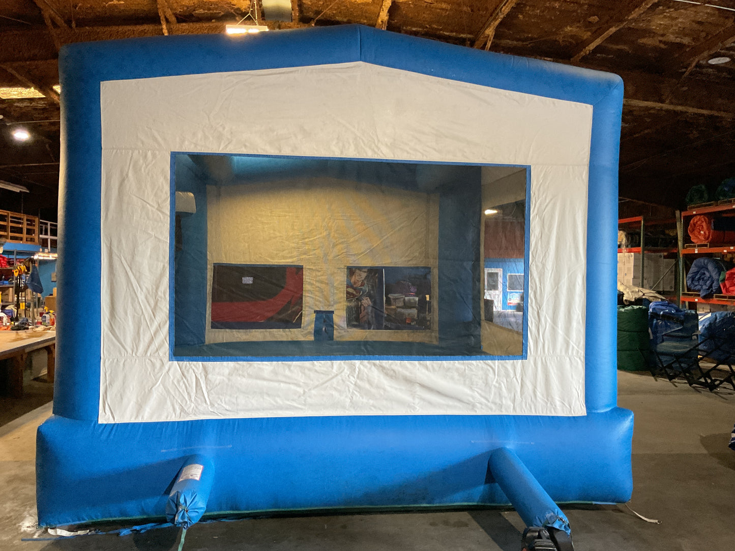 Blue Modular Bounce