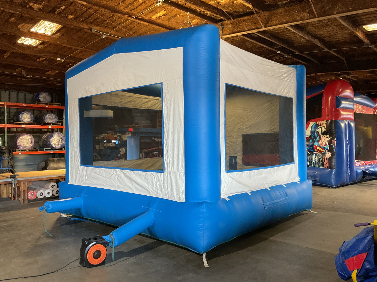 Blue Modular Bounce
