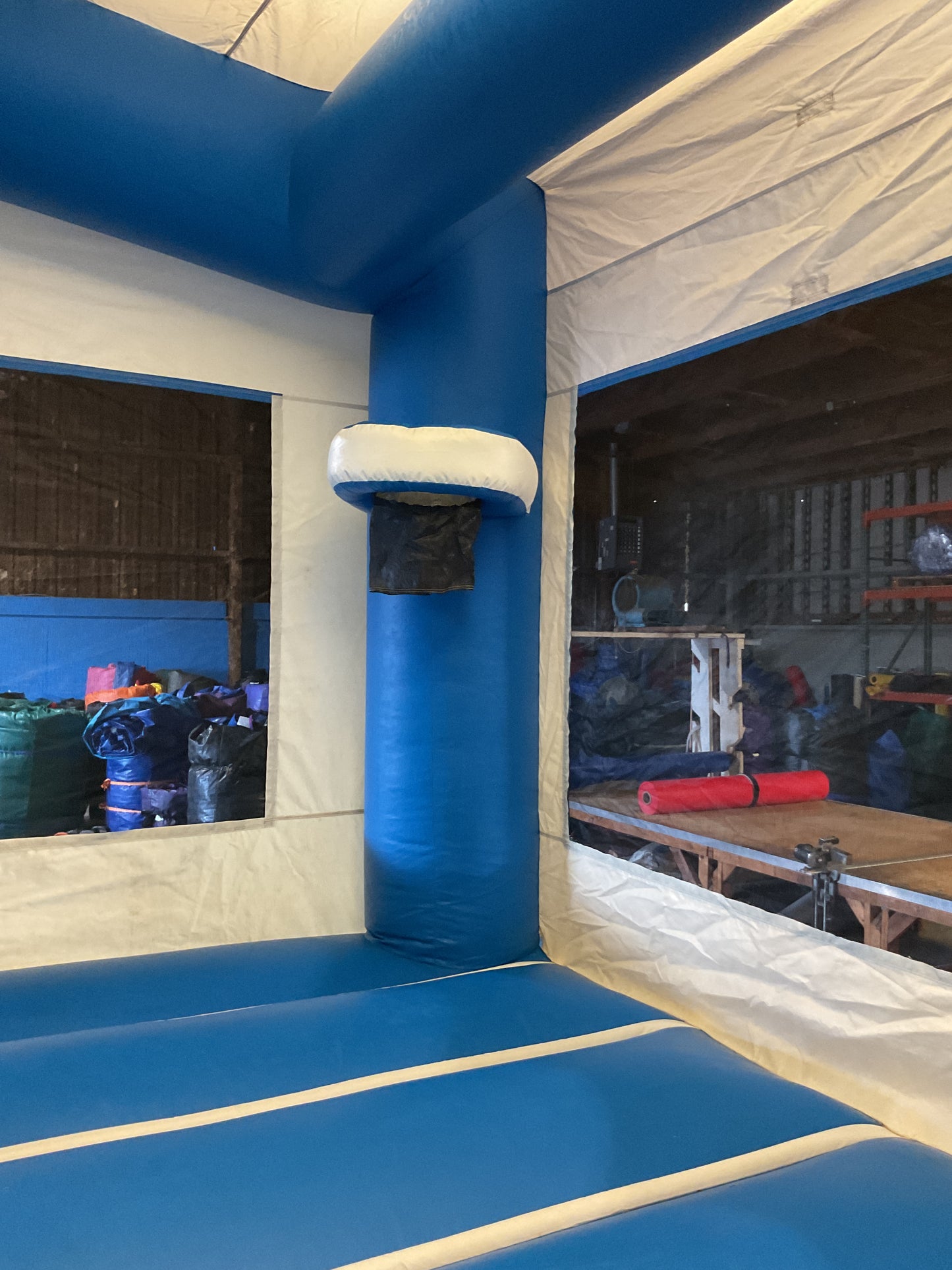 Blue Modular Bounce