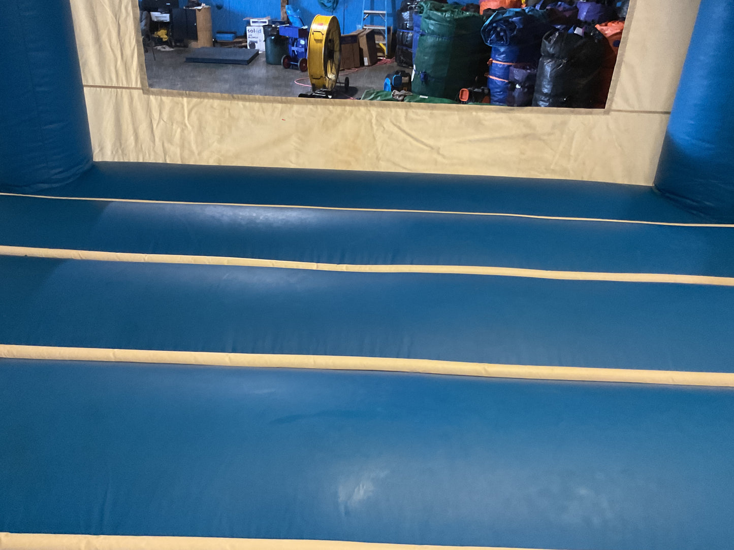 Blue Modular Bounce