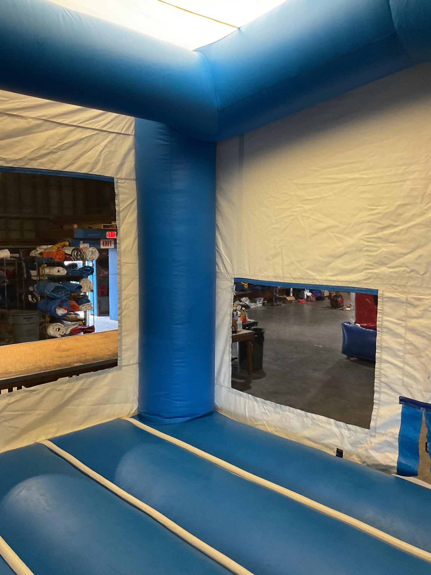 Blue Modular Bounce