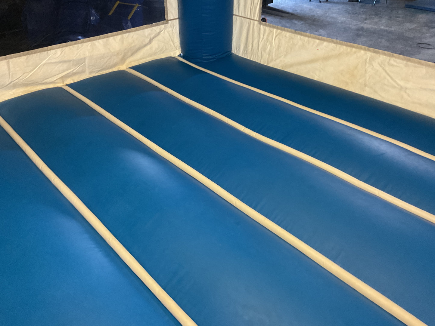 Blue Modular Bounce