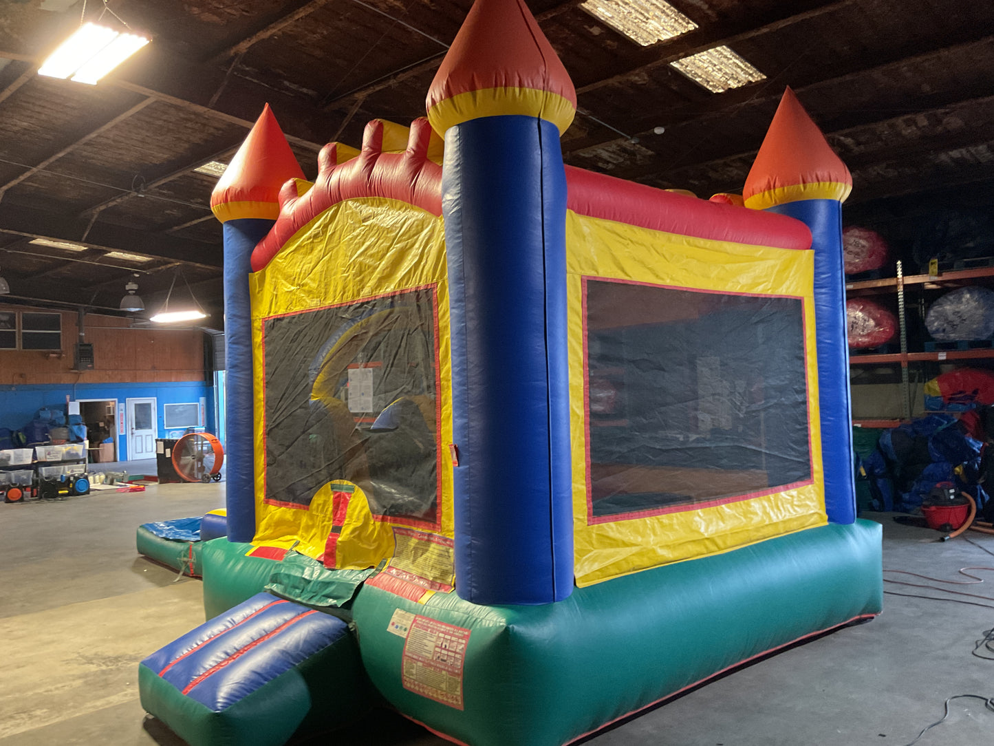 Castle Combo dual lane wet dry with pool