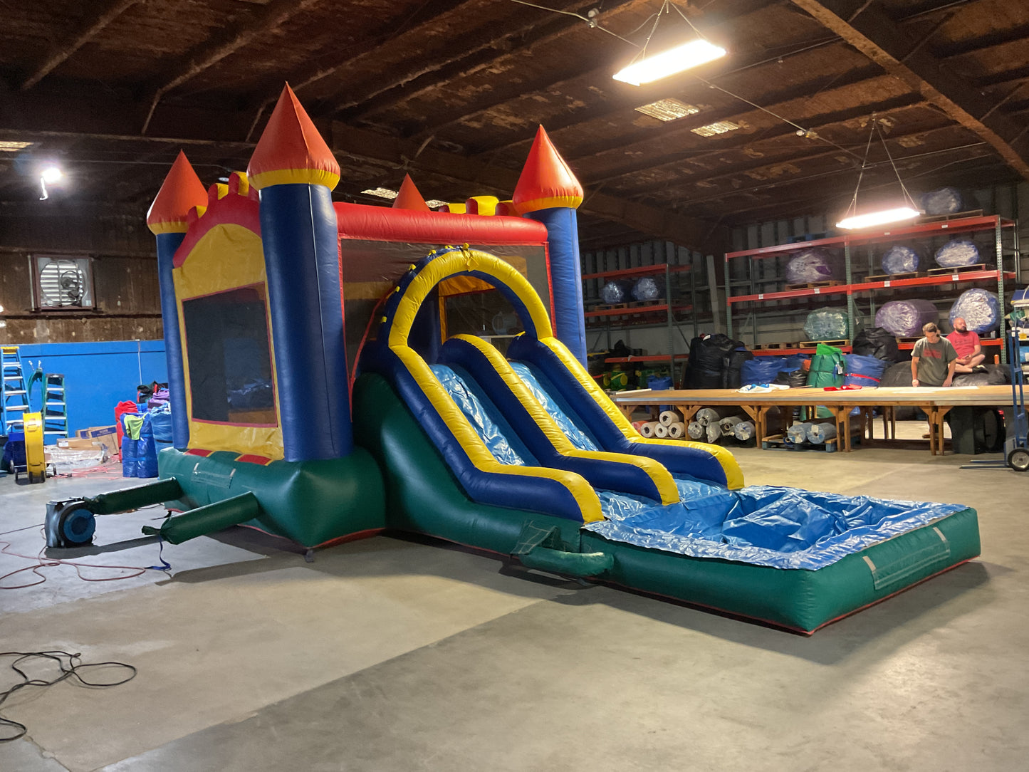 Castle Combo dual lane wet dry with pool