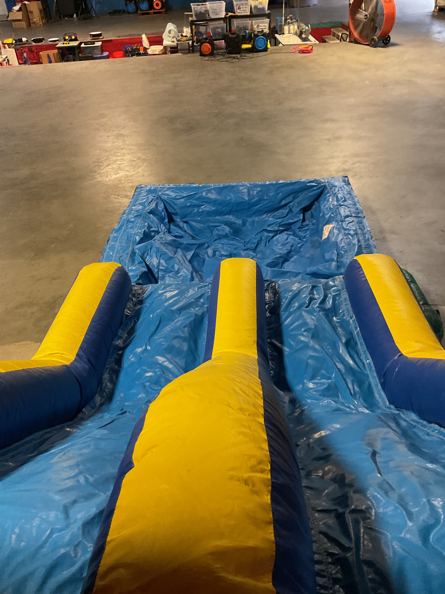 Castle Combo dual lane wet dry with pool