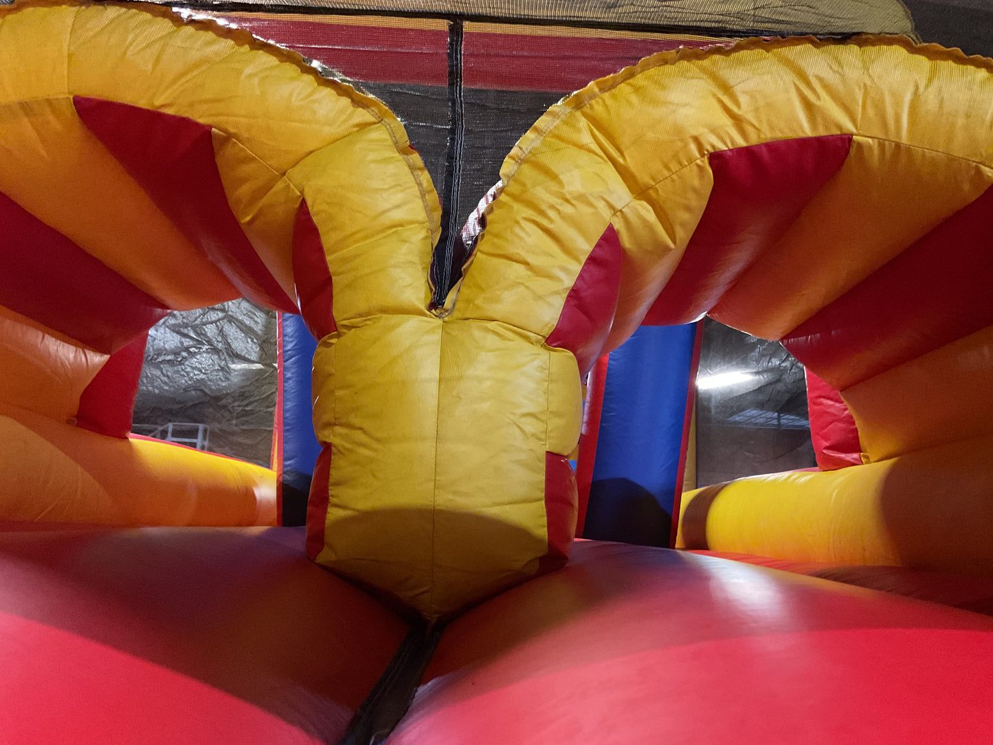 65' Obstacle Course Set (Mini Obstacle Course + Rock Climb Slide)