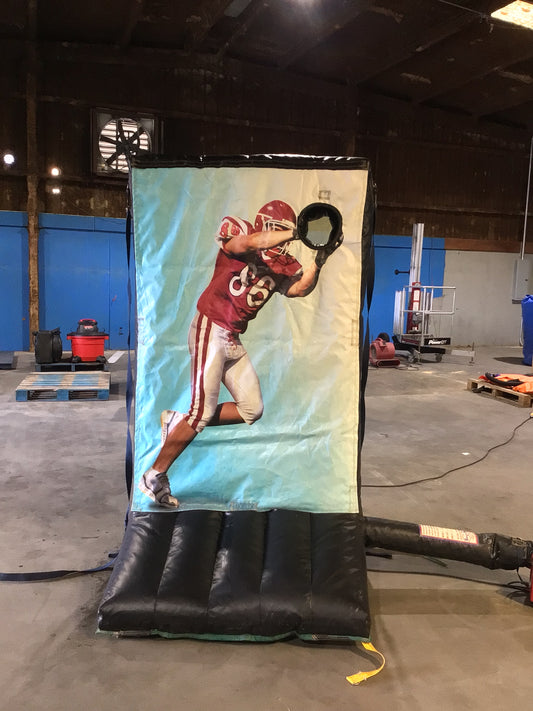 Football Toss inflatable game