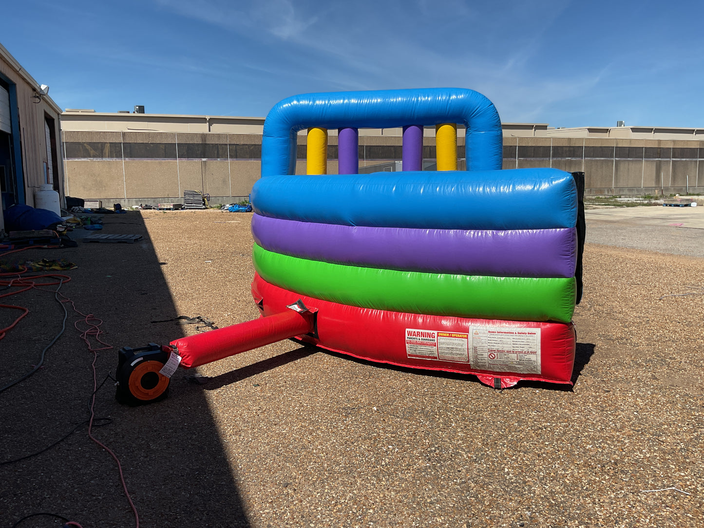 180 Degree Obstacle Course attachment