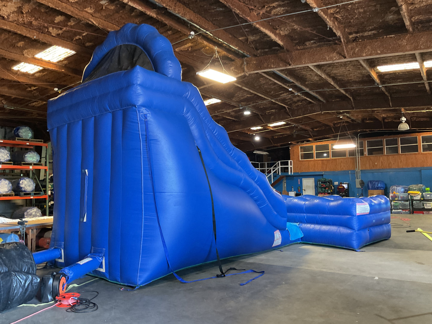 Blue Monster Water Slide