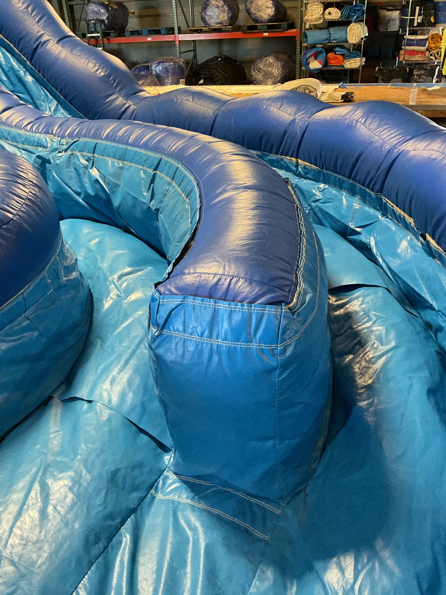 Blue Monster Water Slide
