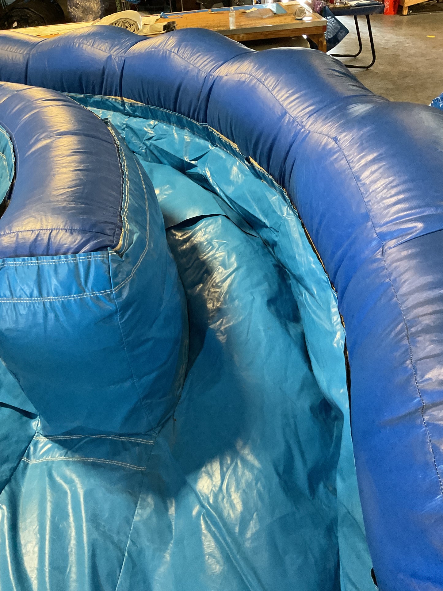 Blue Monster Water Slide