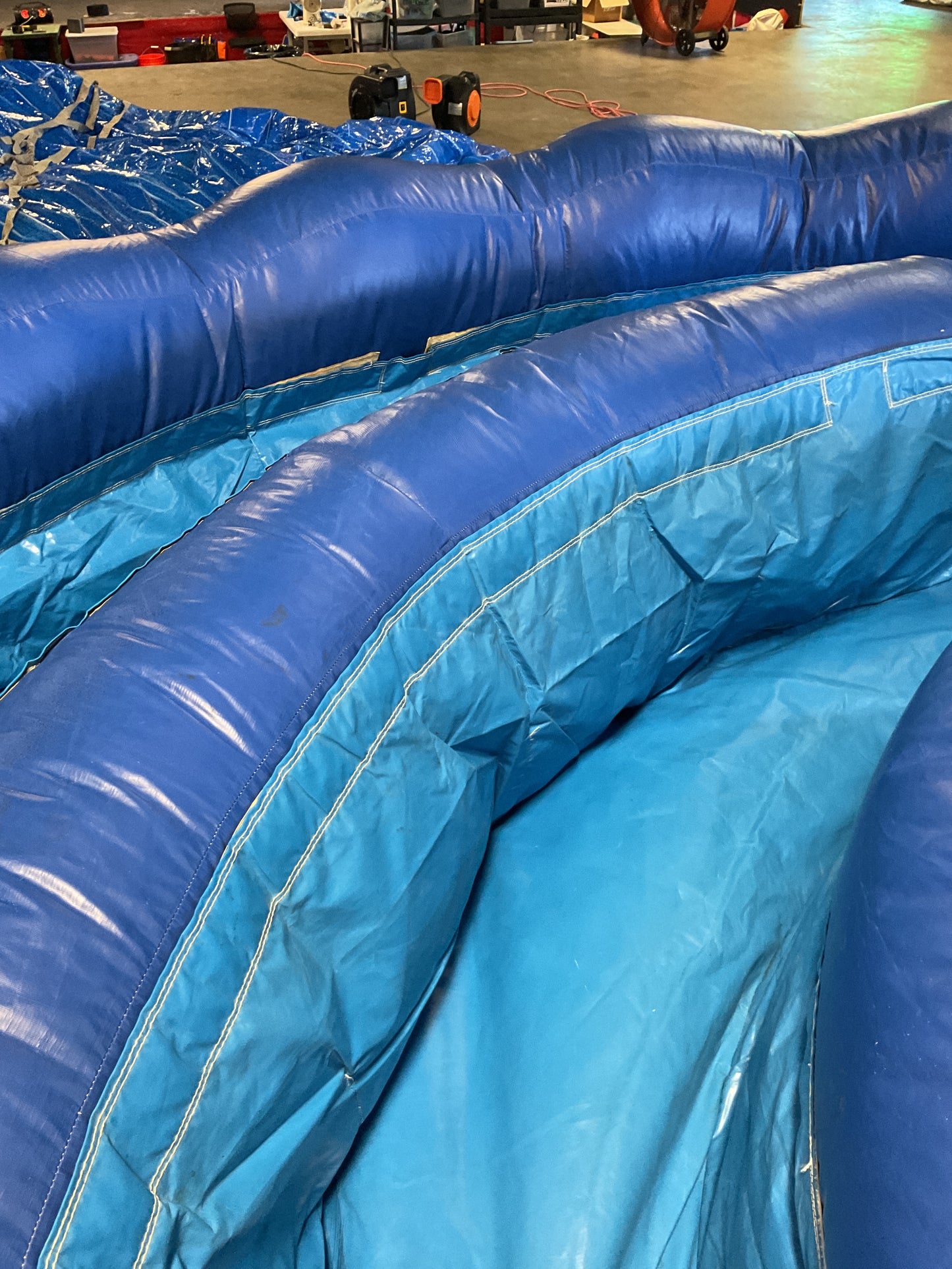 Blue Monster Water Slide