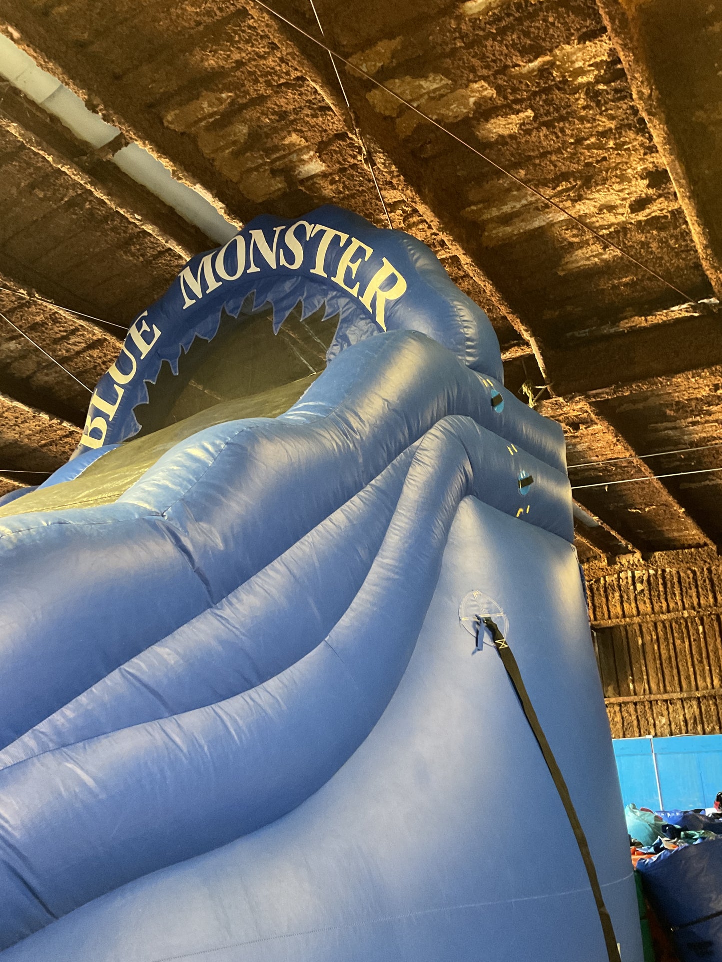 Blue Monster Water Slide