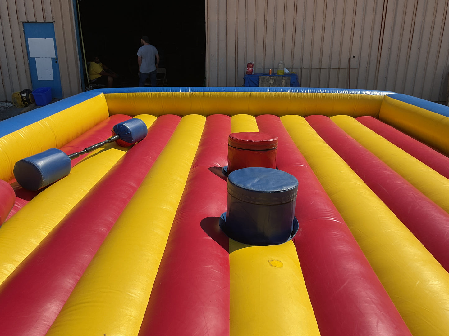 Joust interactive inflatable with accessories