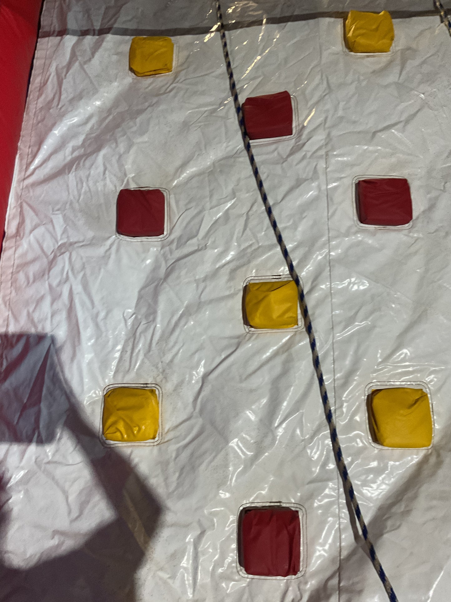 65' Obstacle Course Set (Mini Obstacle Course + Rock Climb Slide)