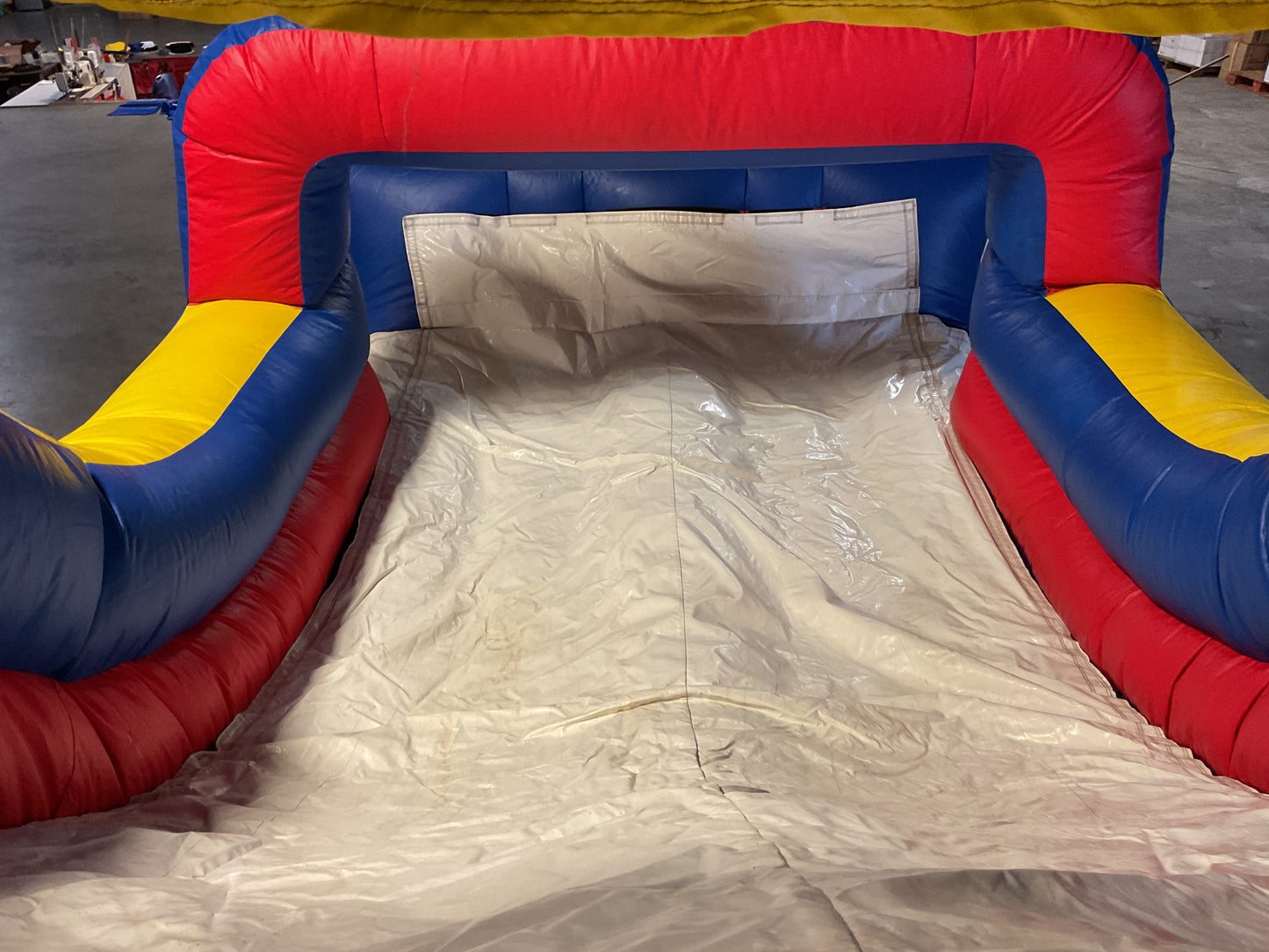 65' Obstacle Course Set (Mini Obstacle Course + Rock Climb Slide)