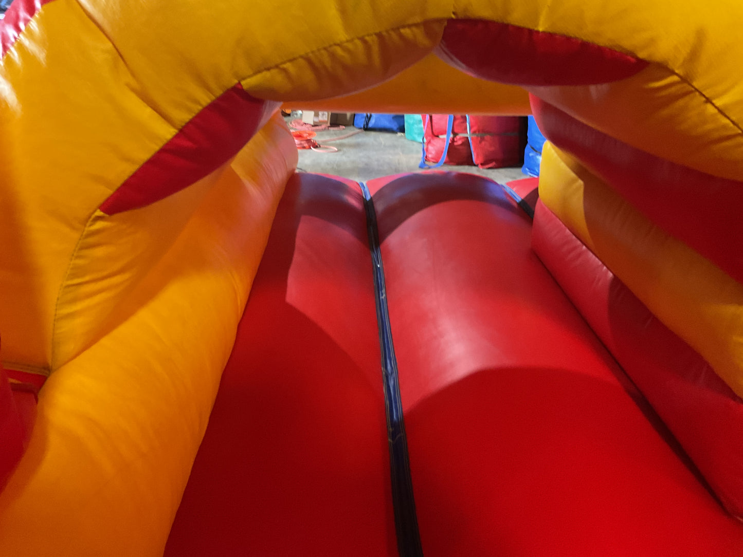 65' Obstacle Course Set (Mini Obstacle Course + Rock Climb Slide)