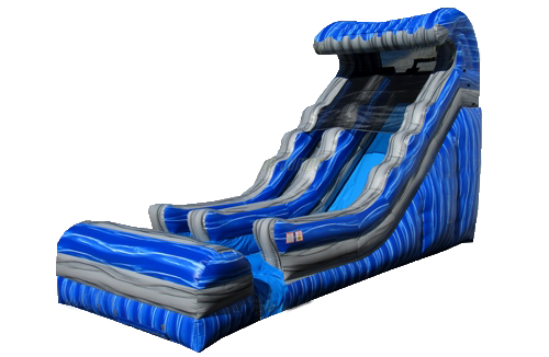 18' Blue Wave Wet Dry Slide
