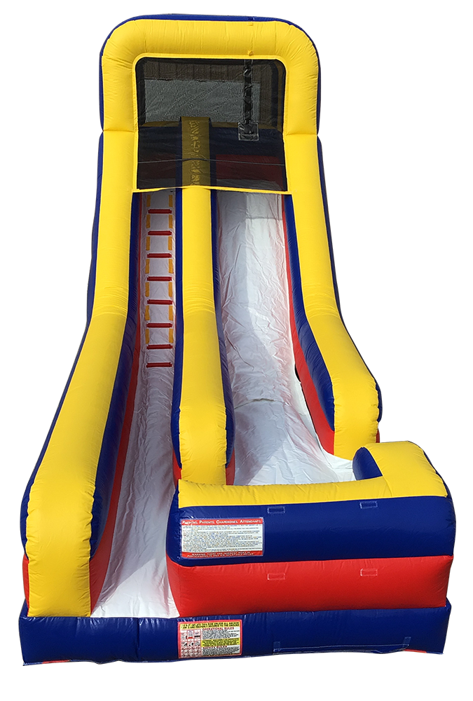 15' Wet Dry Slide – Space Walk Inflatables