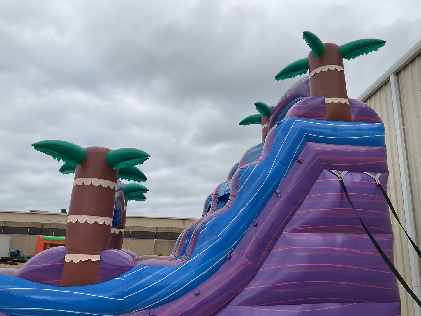 18' Purple Hurricane with pool