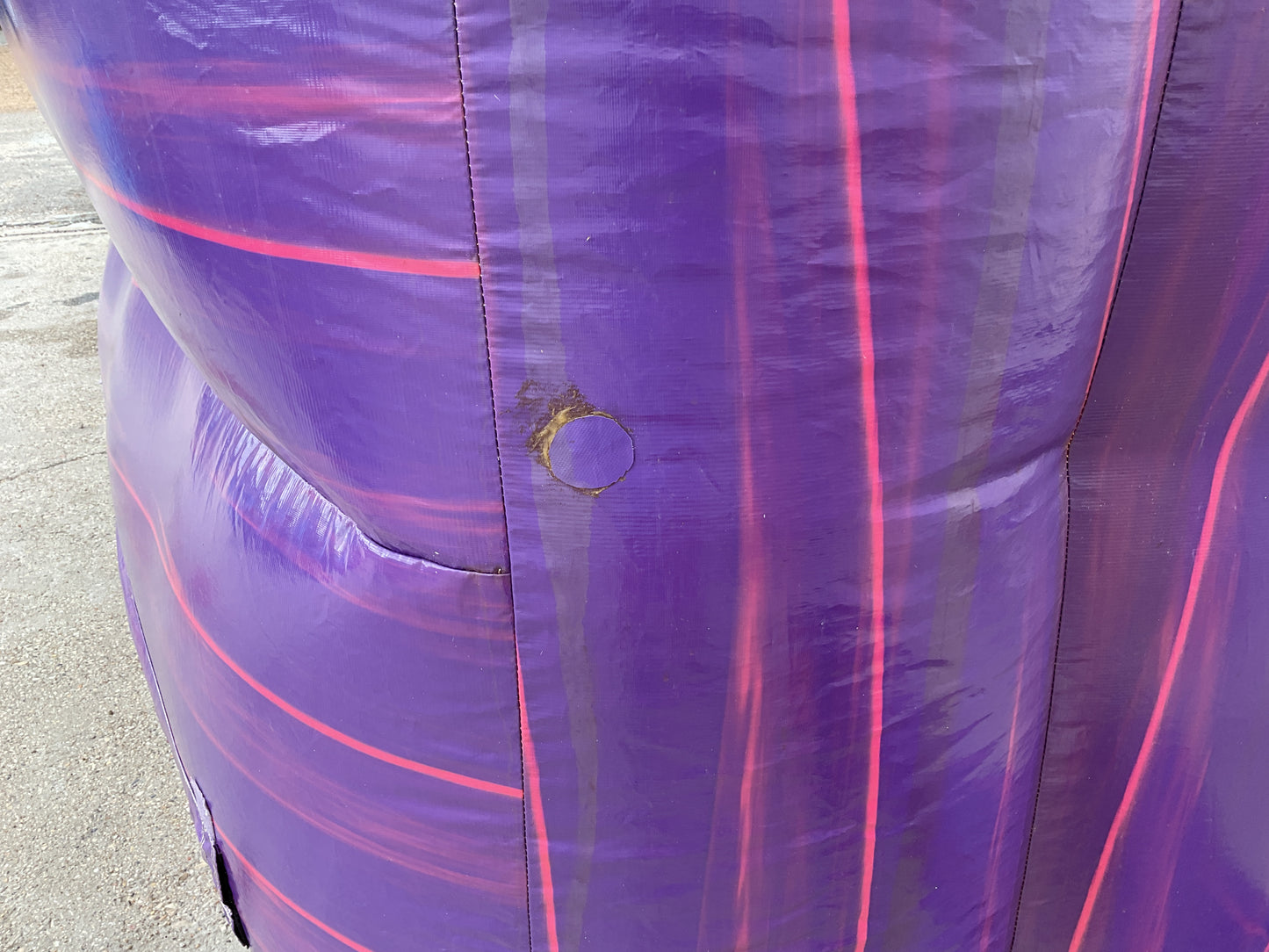 18' Purple Hurricane with pool