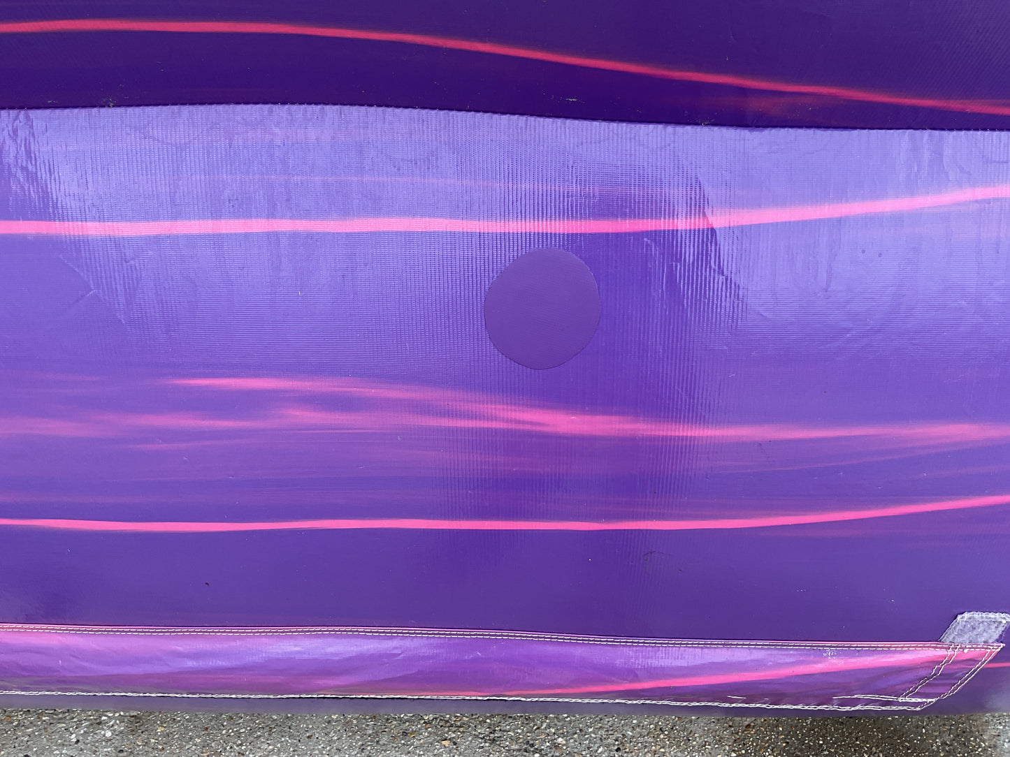 18' Purple Hurricane with pool