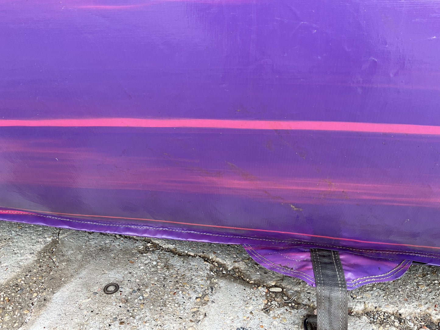 18' Purple Hurricane with pool