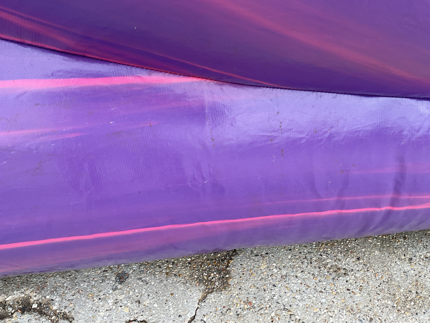 18' Purple Hurricane with pool