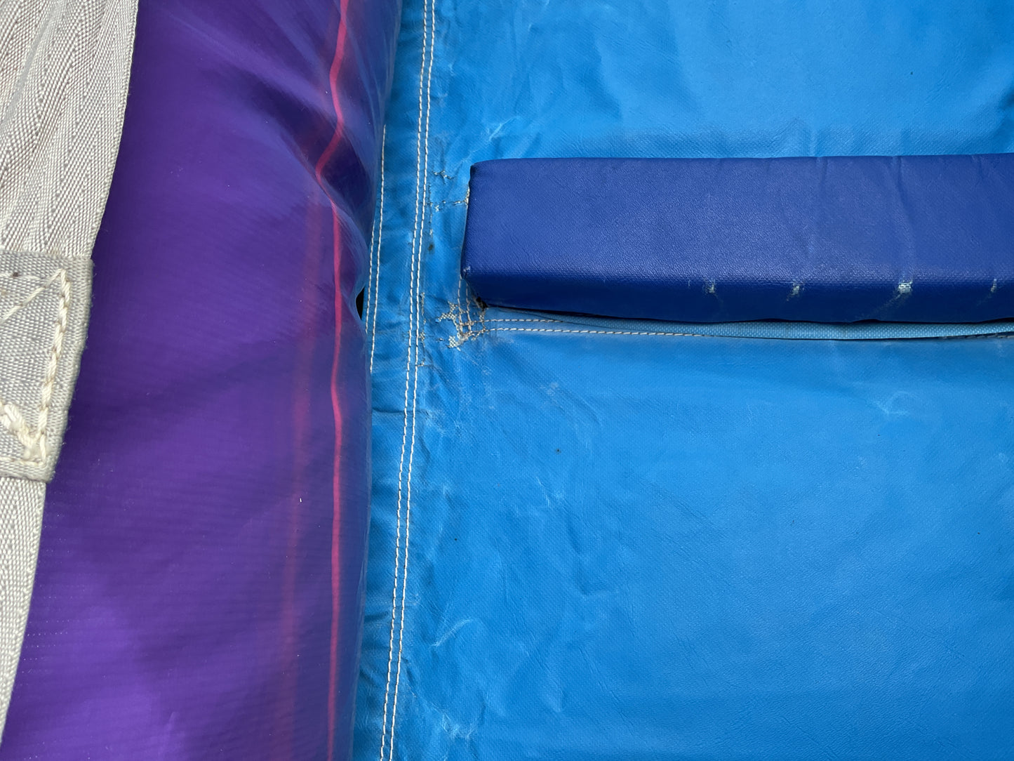 18' Purple Hurricane with pool