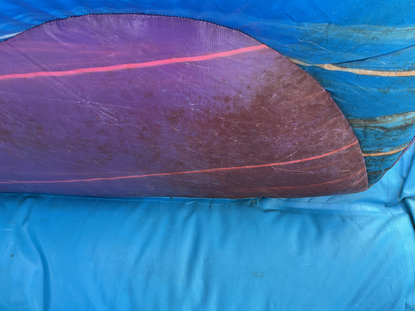 18' Purple Hurricane with pool