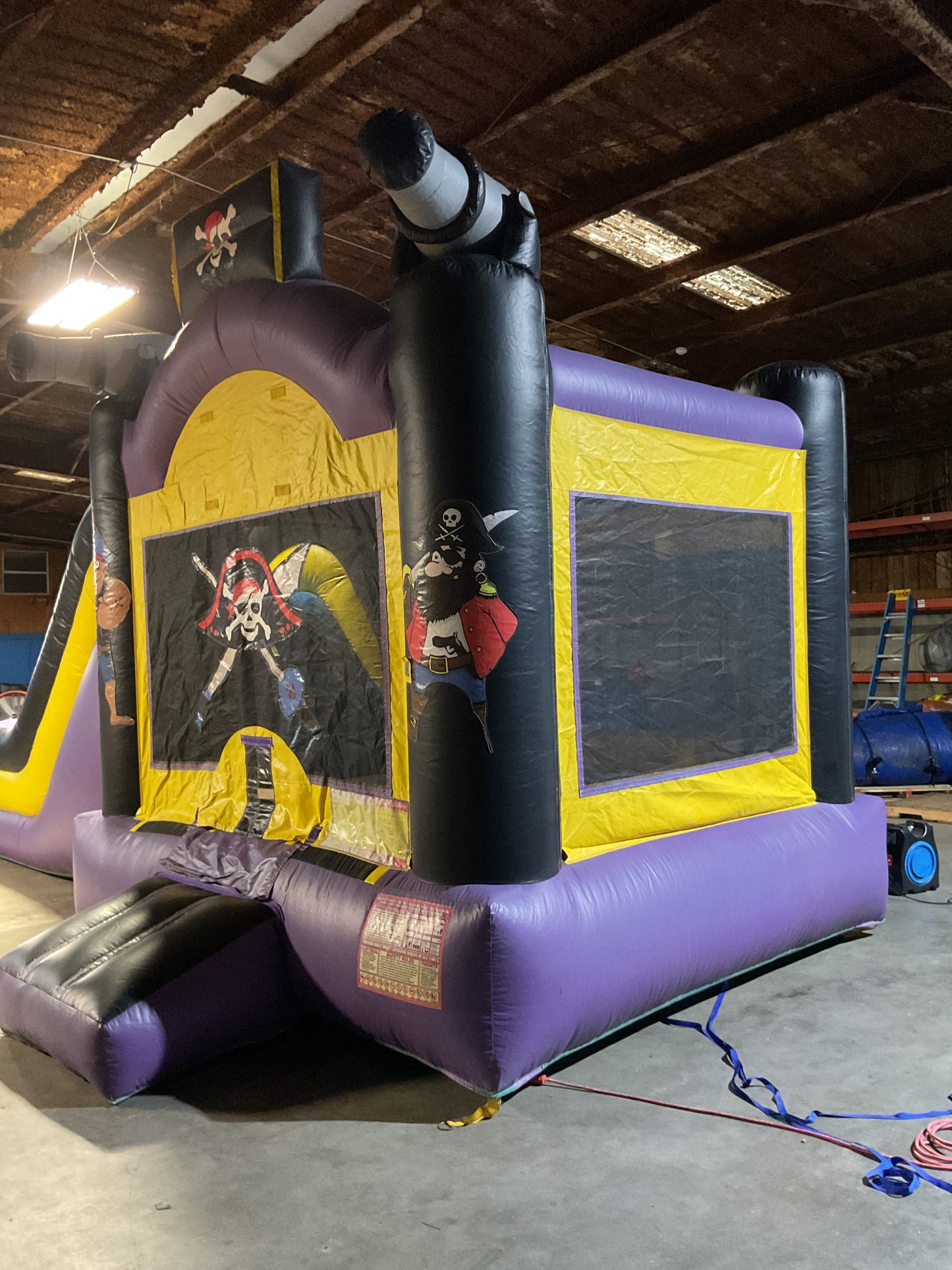 Pirate Jump-n-slide Combo with pool