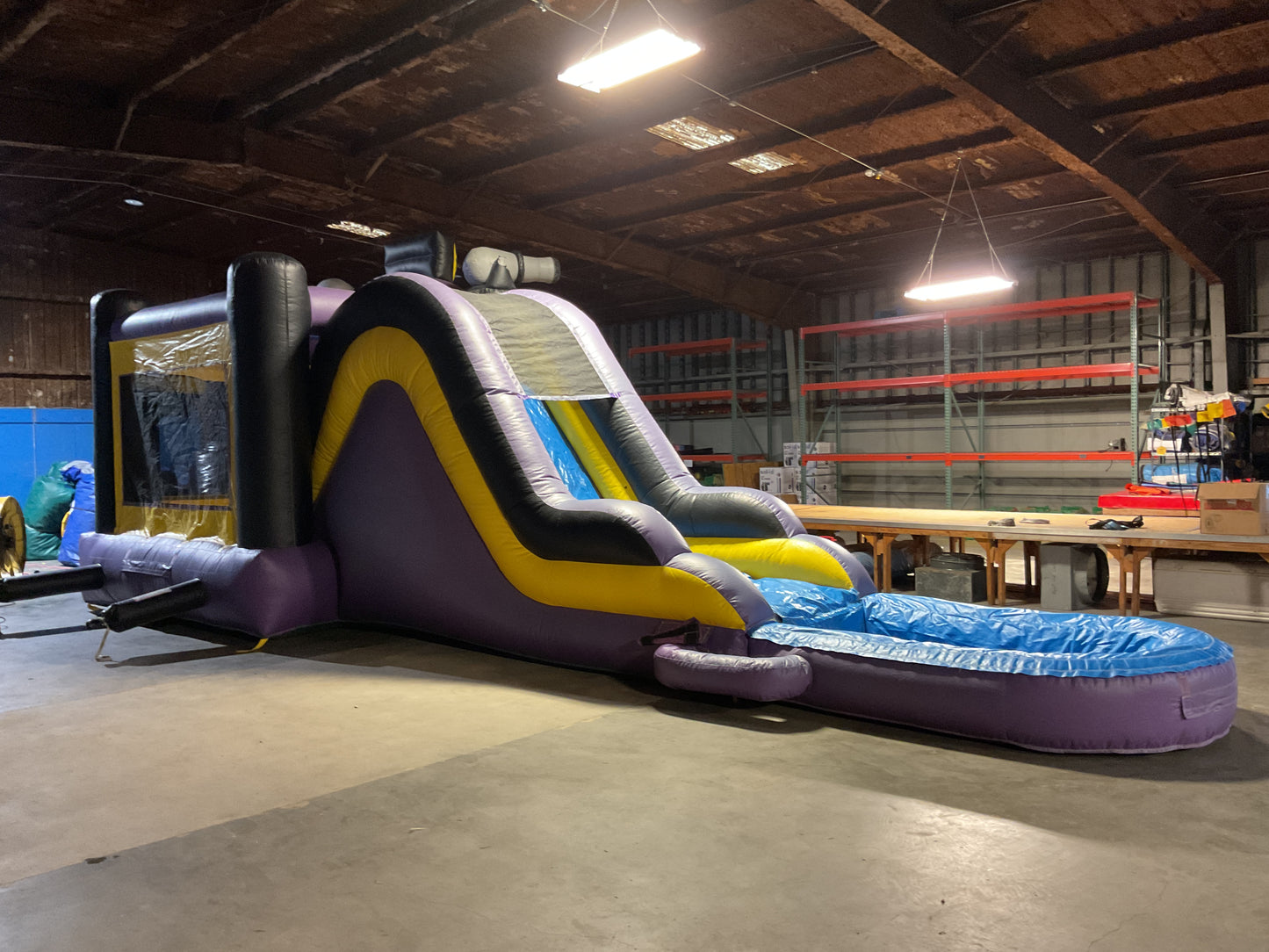 Pirate Jump-n-slide Combo with pool