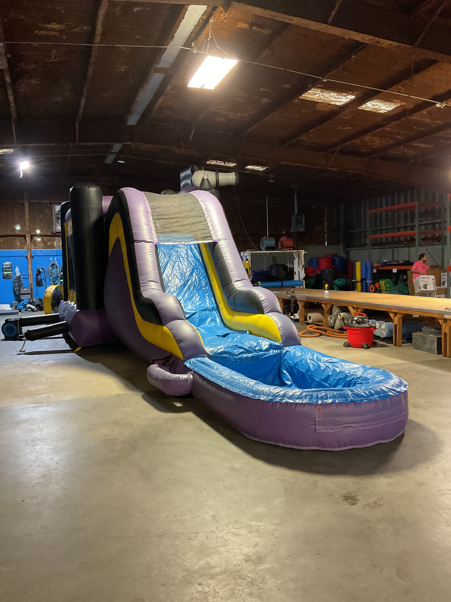 Pirate Jump-n-slide Combo with pool