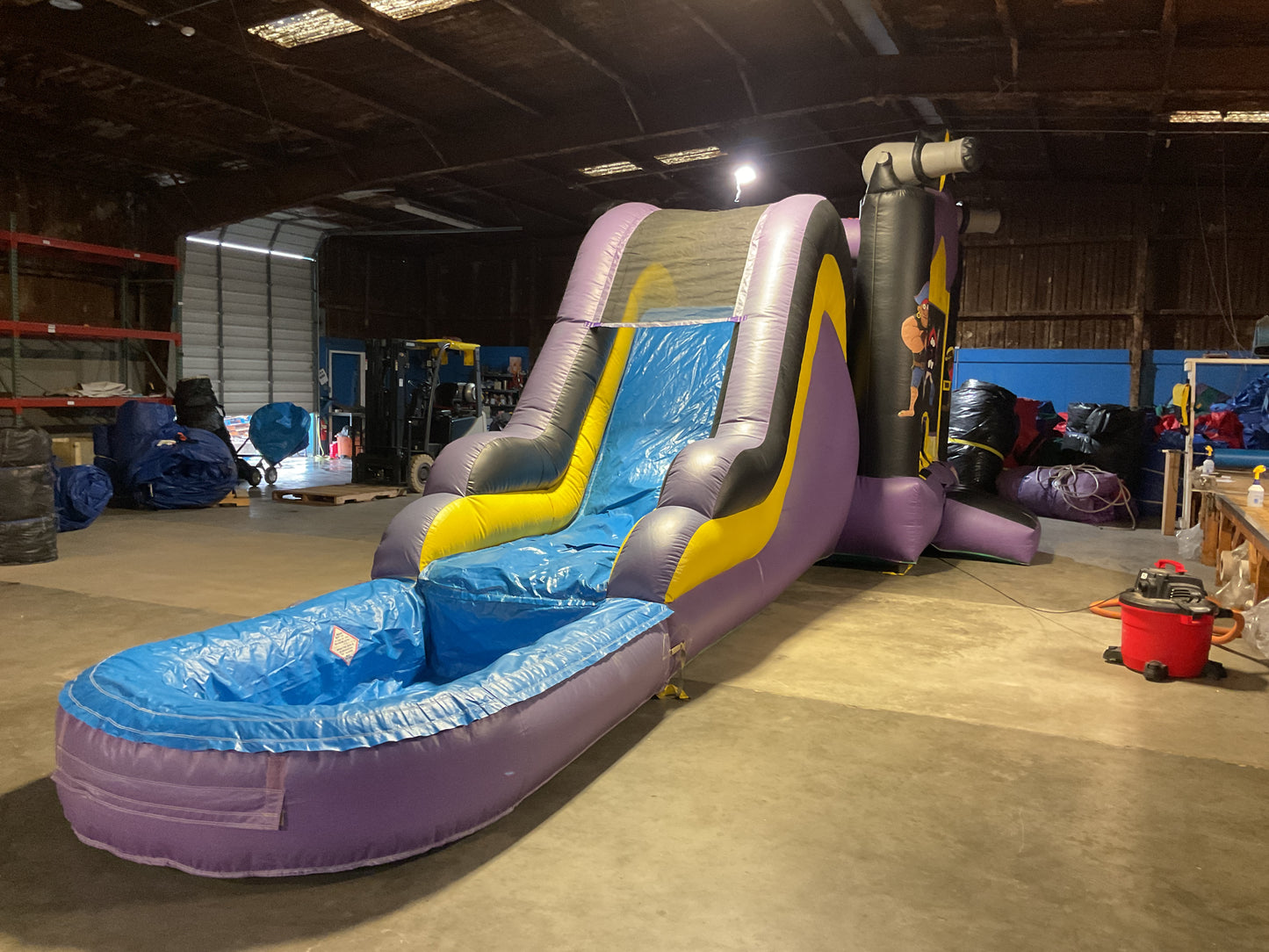Pirate Jump-n-slide Combo with pool