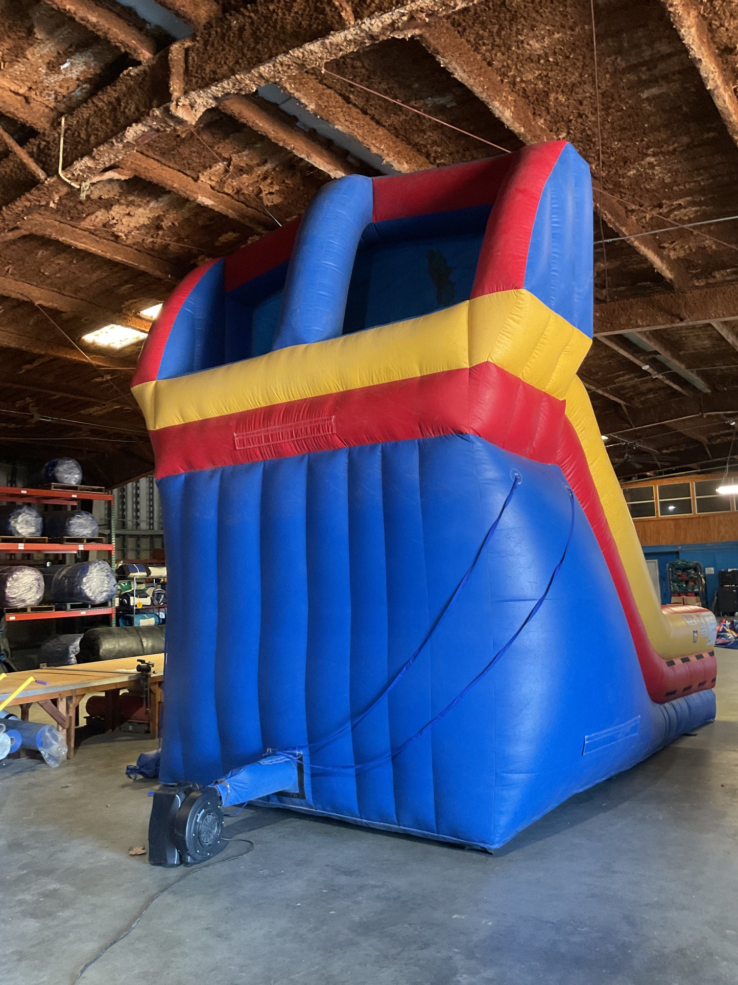 18' Modular wet dry Slide with pool