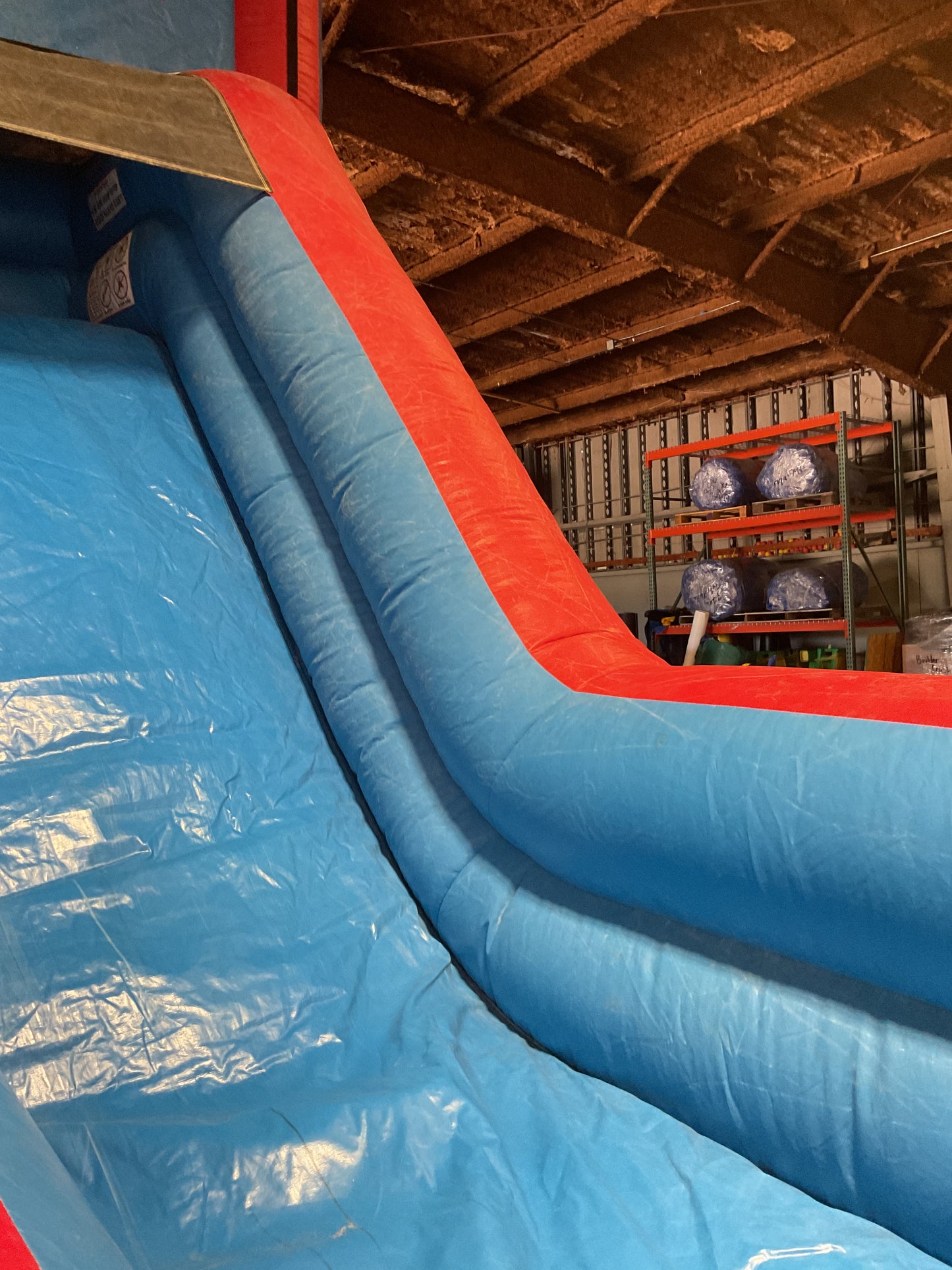 18' Modular wet dry Slide with pool