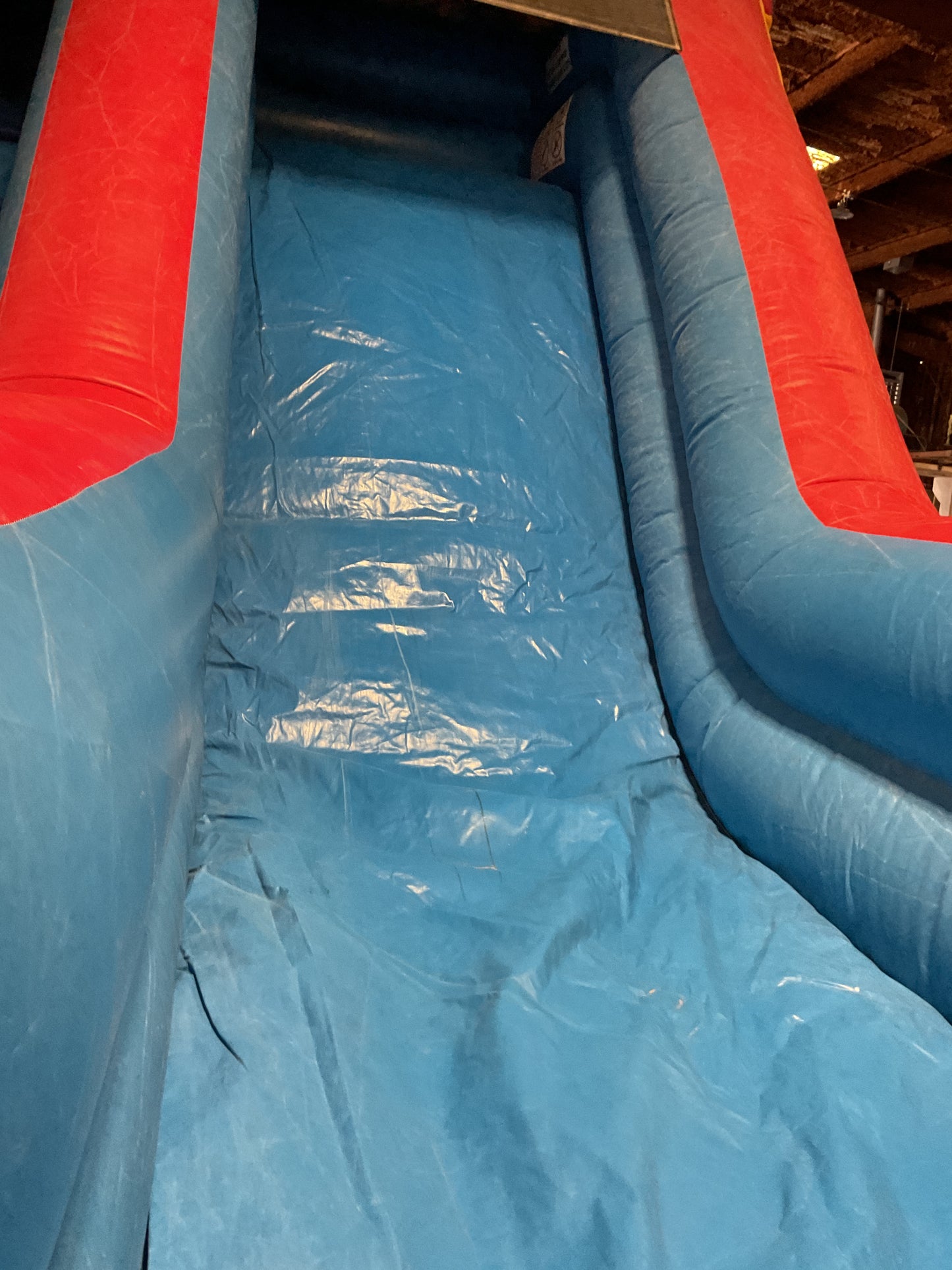 18' Modular wet dry Slide with pool