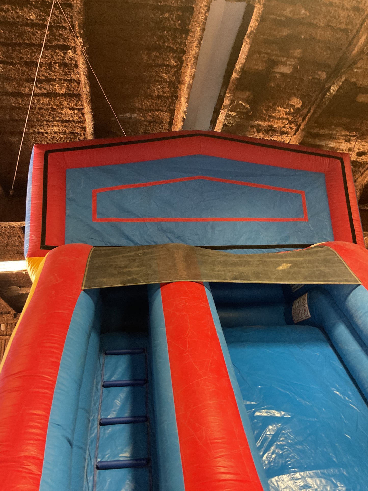 18' Modular wet dry Slide with pool