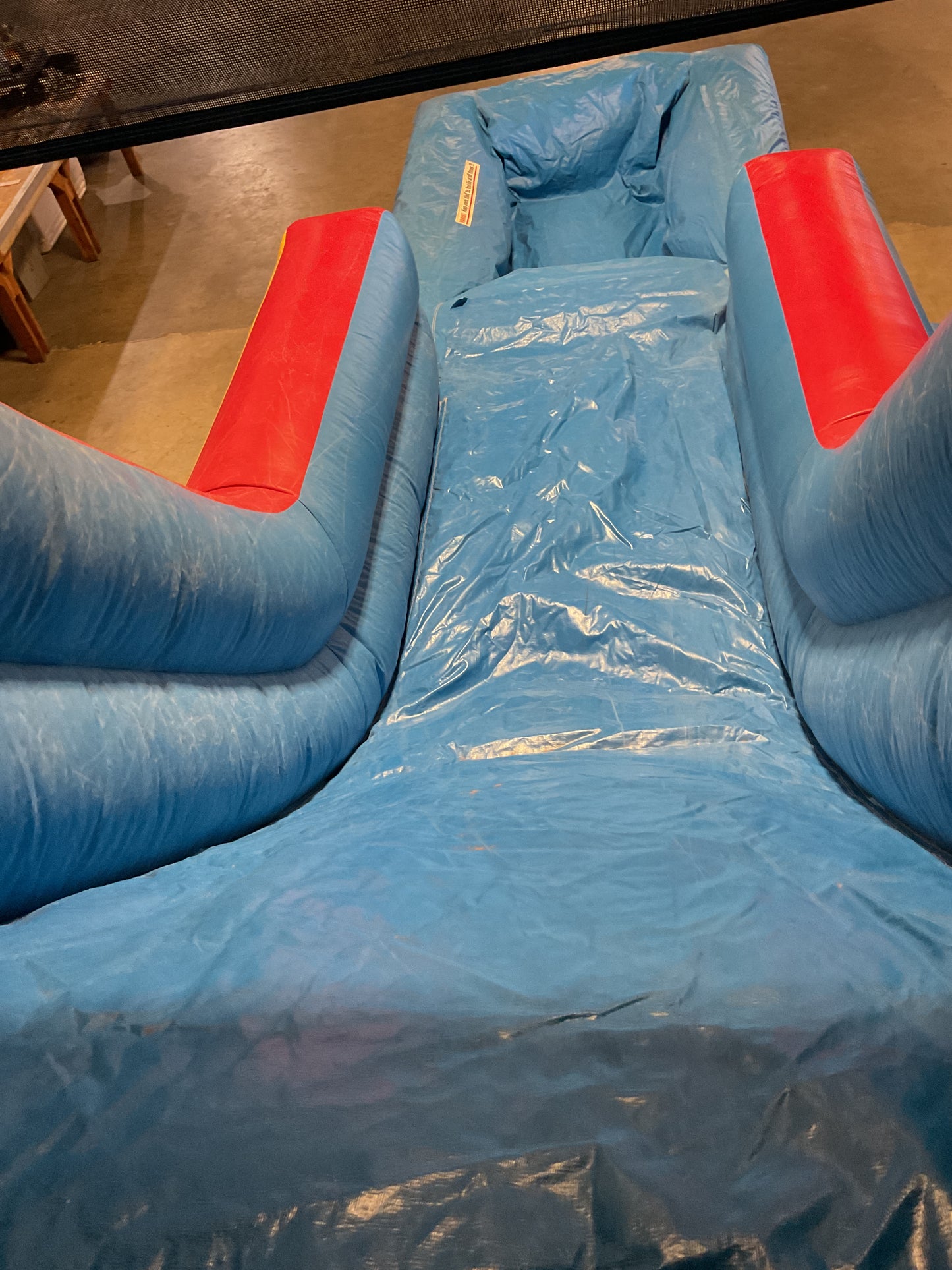 18' Modular wet dry Slide with pool