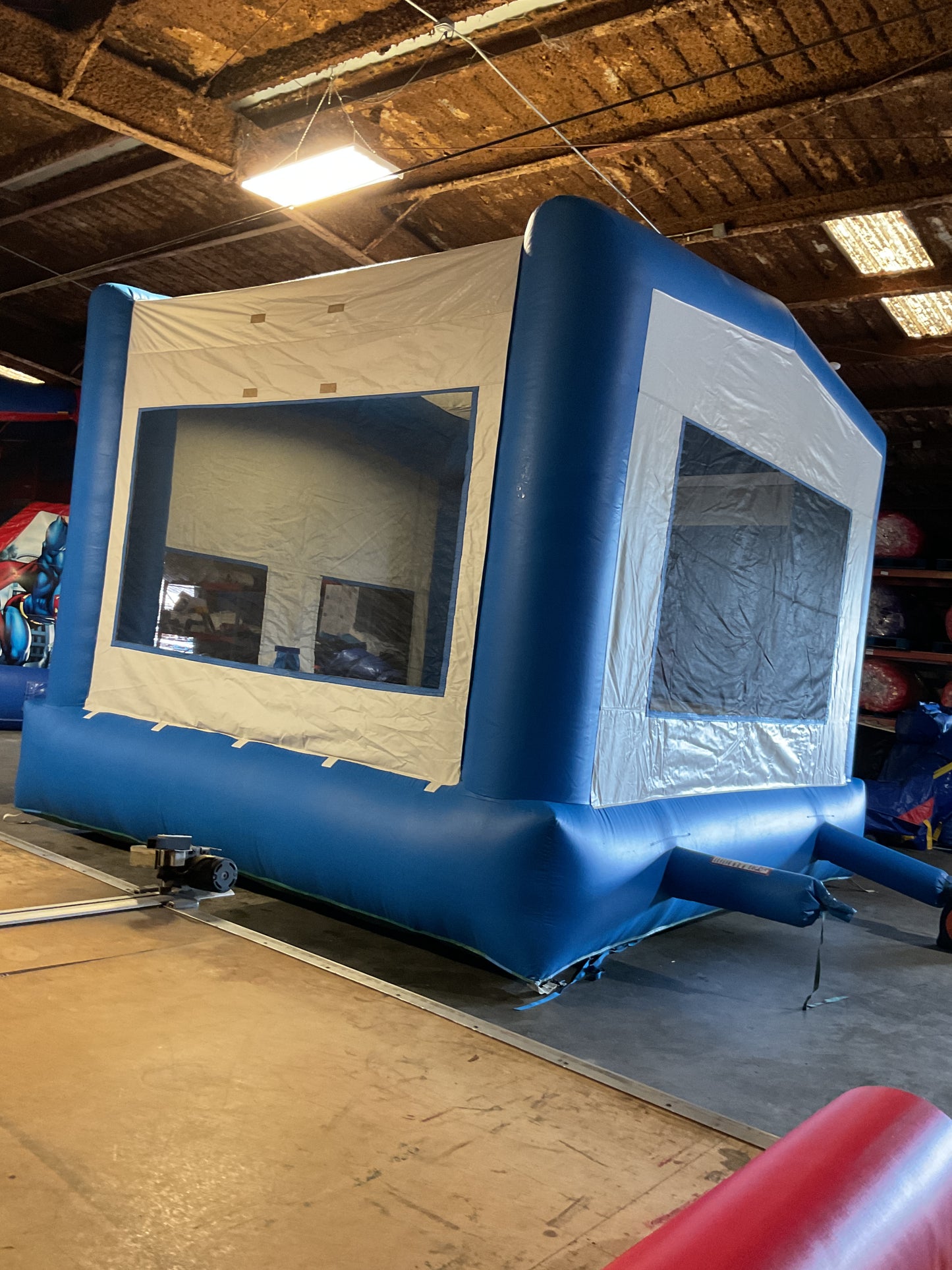 Blue Modular Bounce