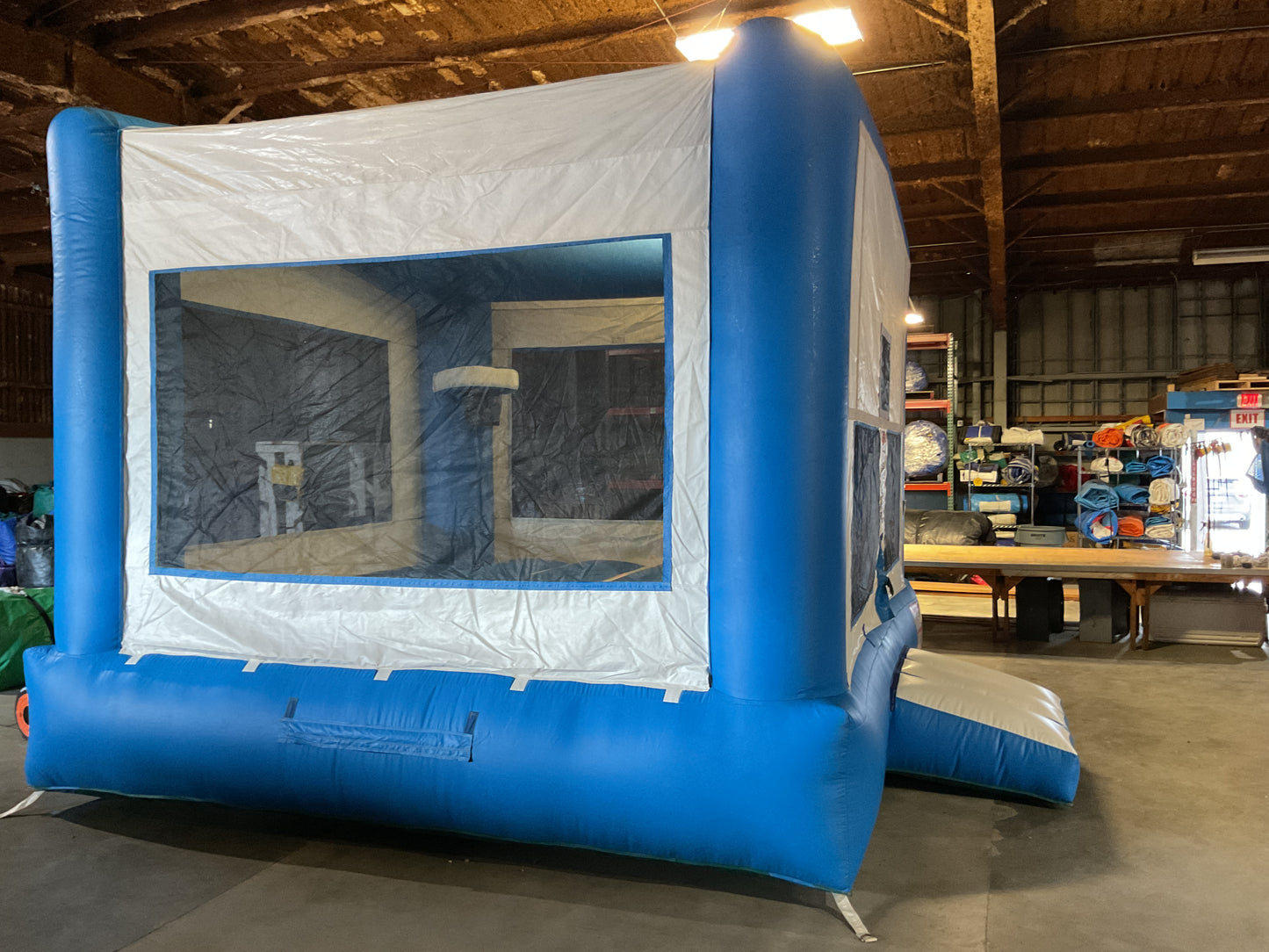 Blue Modular Bounce