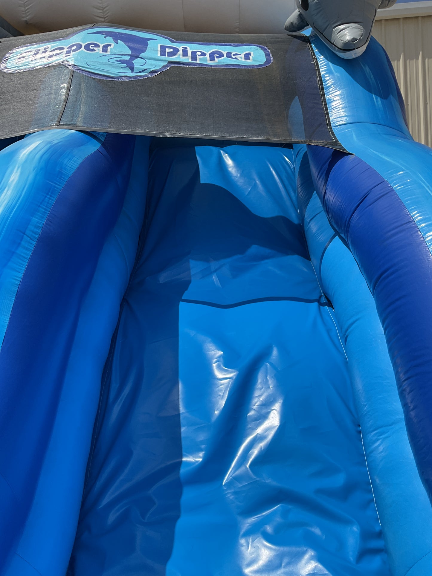 Flipper Dipper Slide with splash pool