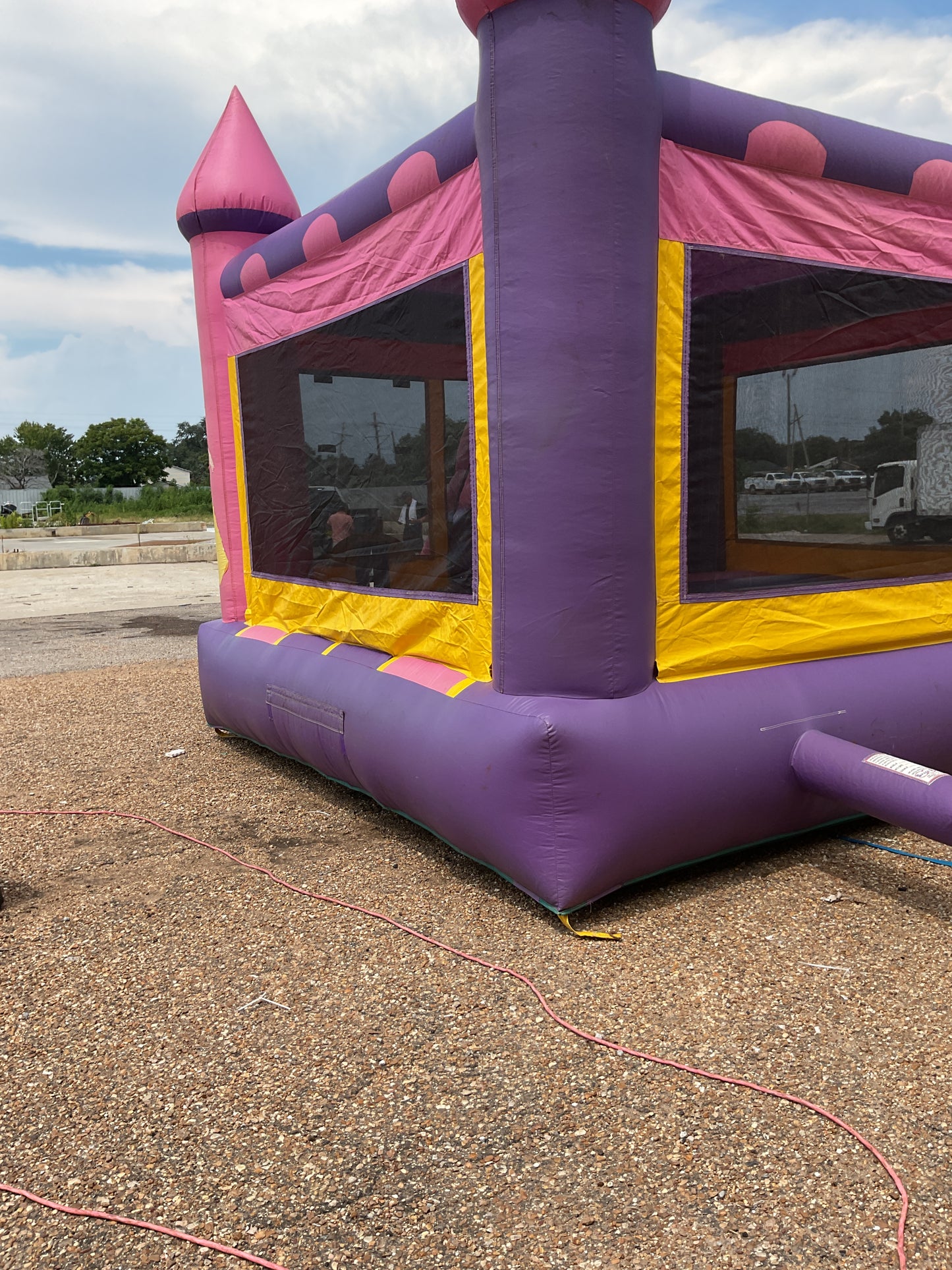 Princess Castle Wet Dry Combo with pool