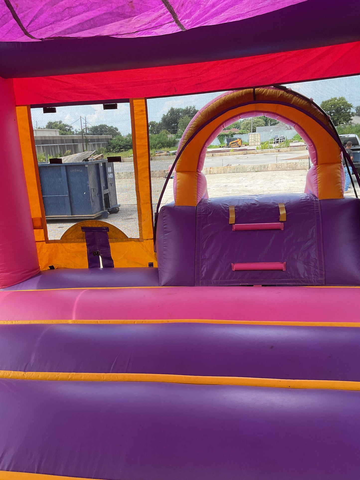 Princess Castle Wet Dry Combo with pool