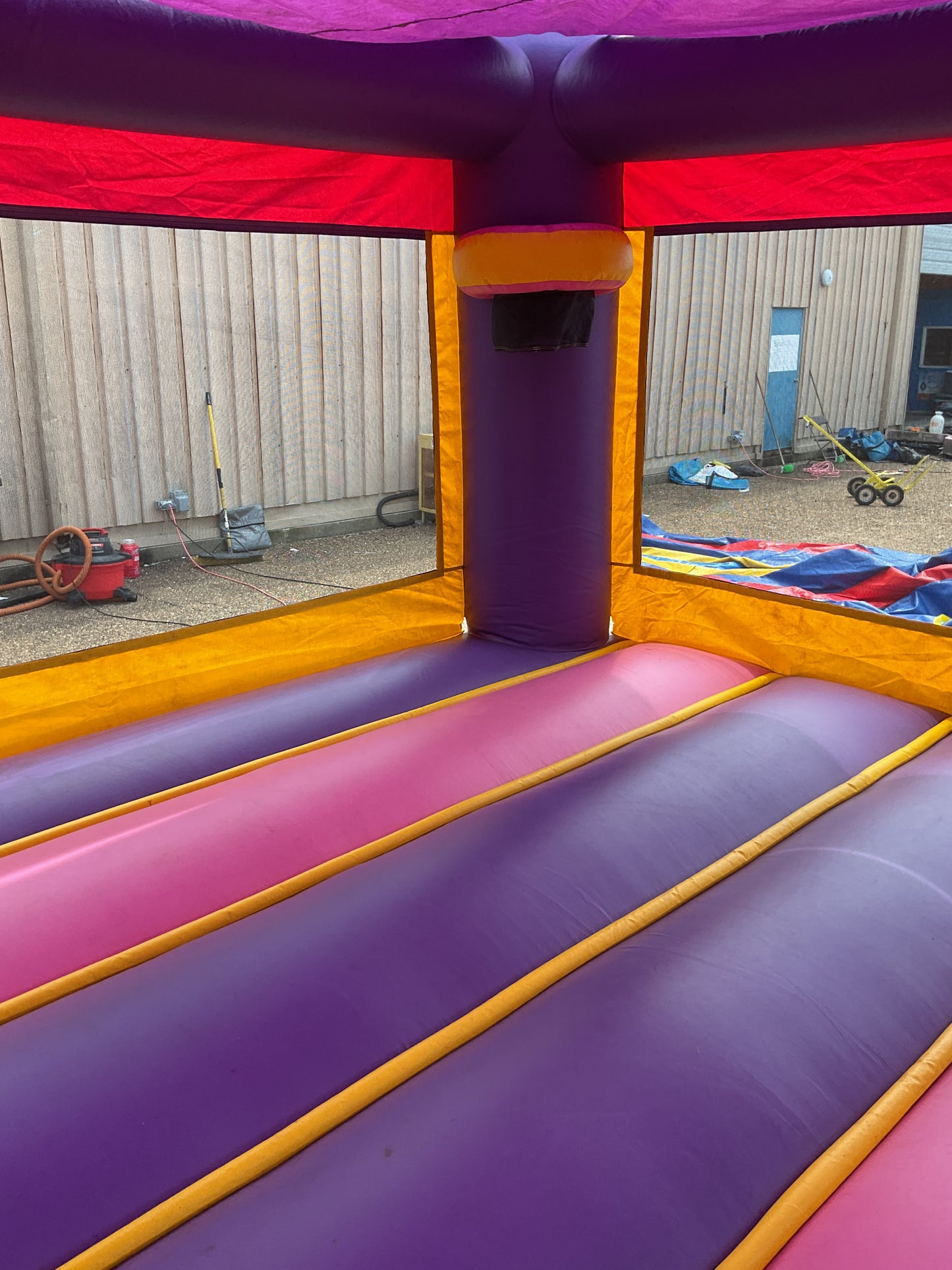Princess Castle Wet Dry Combo with pool